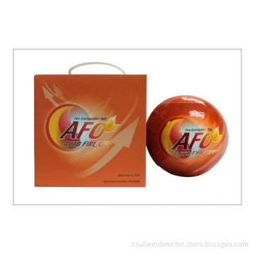 Automatic Fire Extinguisher Ball Afo / Fire Fighting Equipments For Old And Chidren Sgs